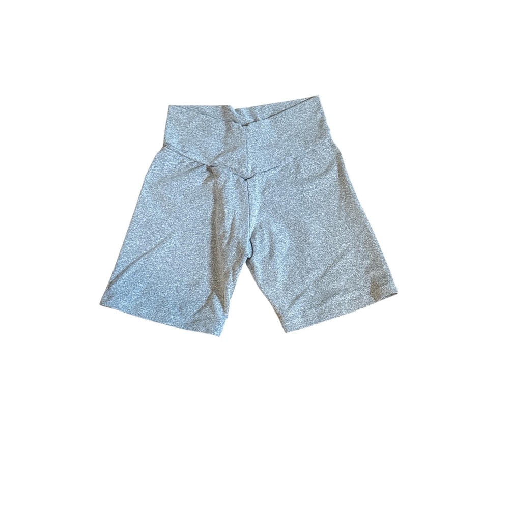 Booty‎ by Brabants Gray Biker Shorts -
High Waist Athletic One Size Fits XS-L